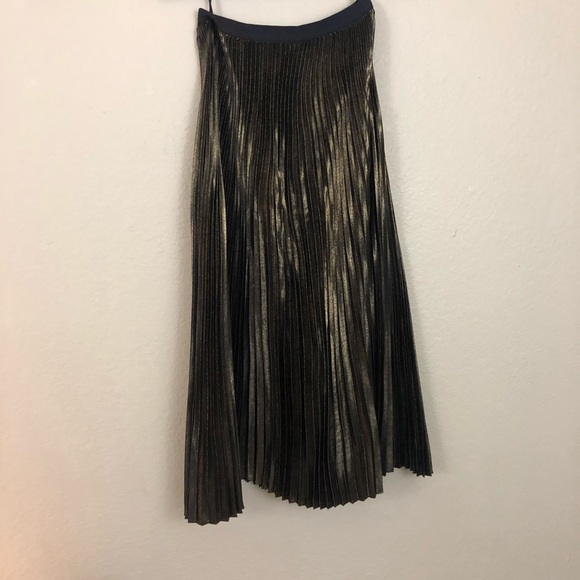 Aritzia Babaton Jude Pleated Midi Skirt - Picture 3 of 8